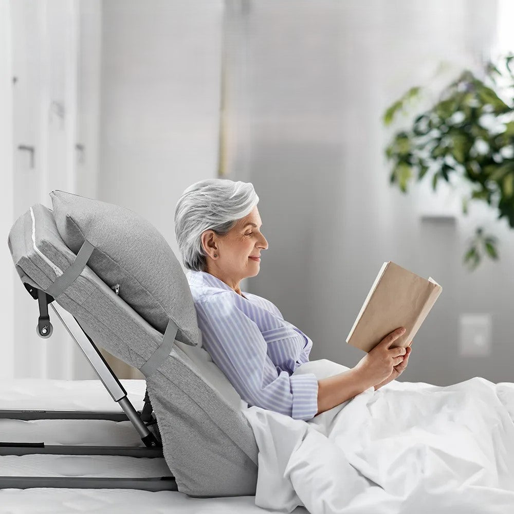 How can the Electric Bed Backrest improve your comfort and health during extended bed rest