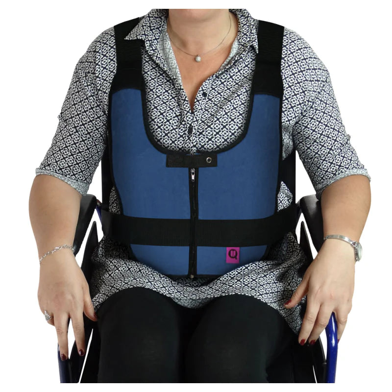 Enhancing Mobility and Safety: The Wheelchair Belt with Support Vest