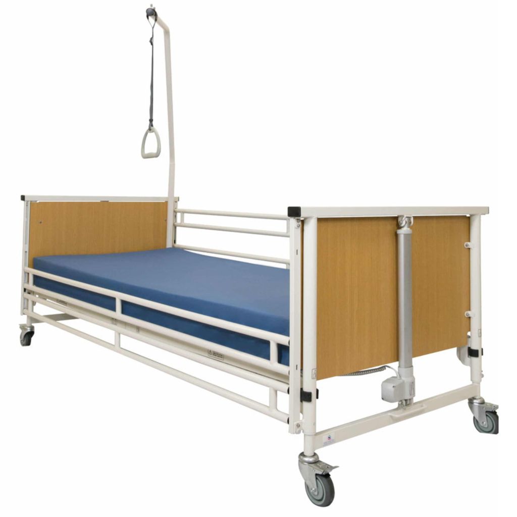 Portable Hospital Bed - Comfortable and Adjustable Care Solution for Home and Hospital Use