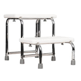 Double Step Stool with optional Hand Rail