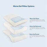 Classic Memory Foam Pillow with Cooling Gel
