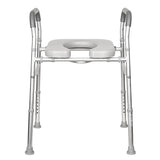 Over Toilet Frame with Soft Padded Seat & Armrests