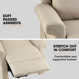 Electric Lift Recliner Chair with Massage & Heat Therapy