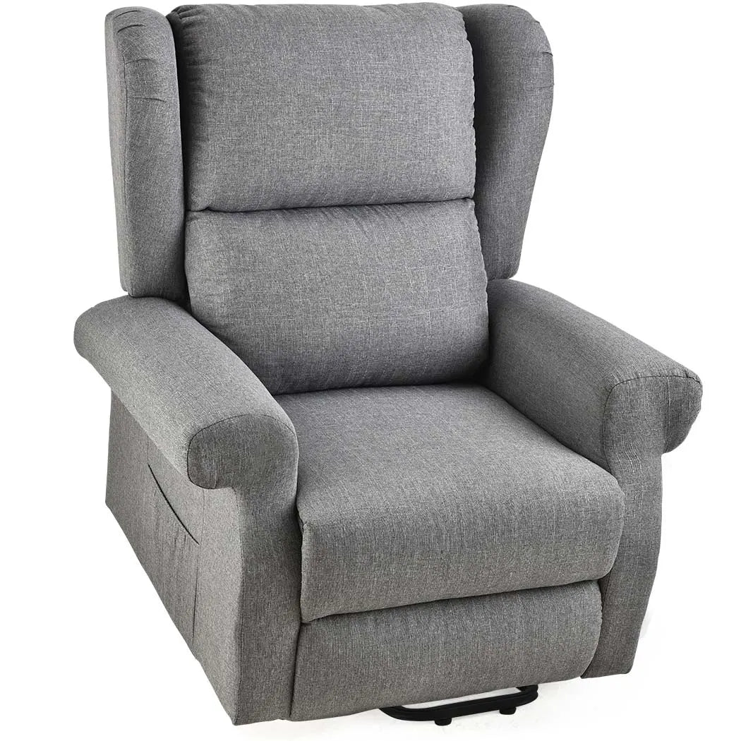 Electric Lift Recliner Chair Grey Medgear Care