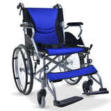 Aluminium Wheelchair, Lightweight & Foldable