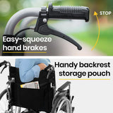 Lightweight Bariatric Wheelchair, Folding