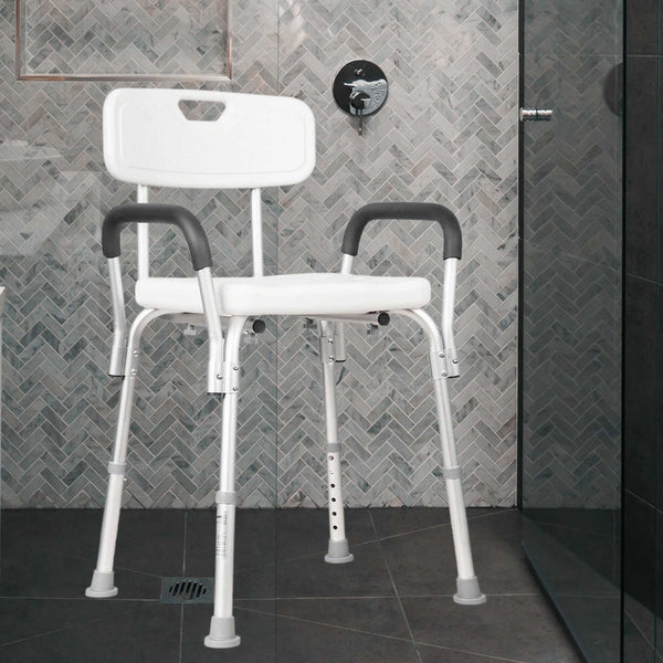 Height Adjustable Rust Free Shower Chair