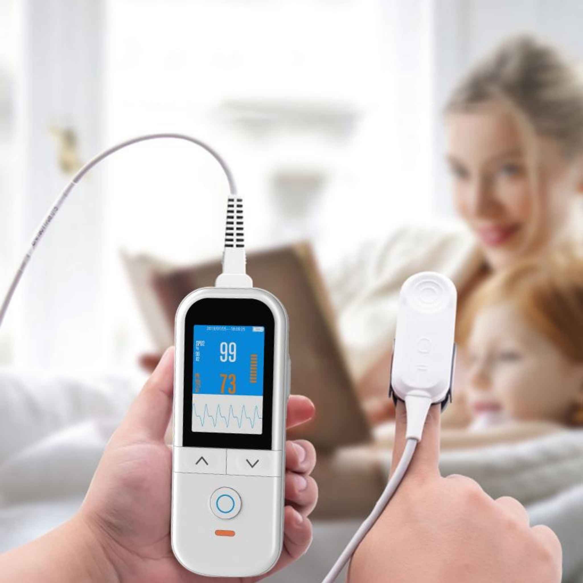 Handheld Pulse Oximeter, Rechargeable Medgear Care