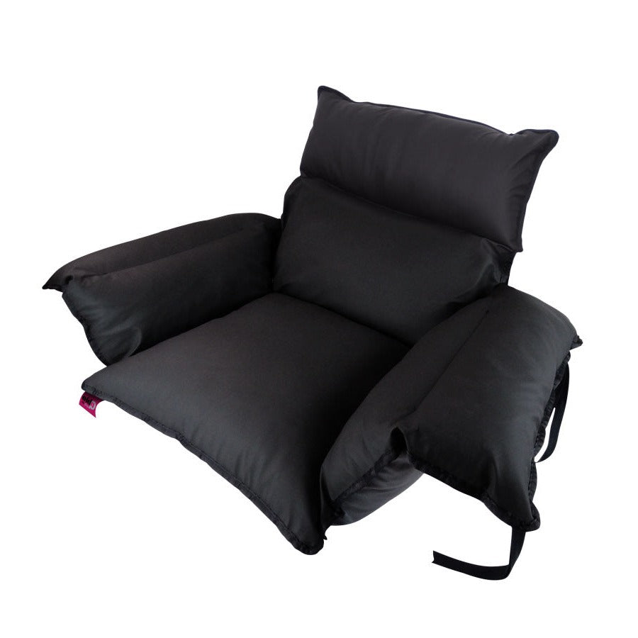 Wheelchair Cushion with Back and Arm Padding
