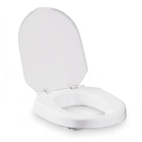 Toilet Seat Raiser With Lid - Hi-Loo
