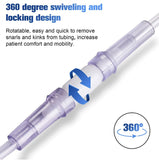 Swivel Oxygen Tubing Connectors 10Pk